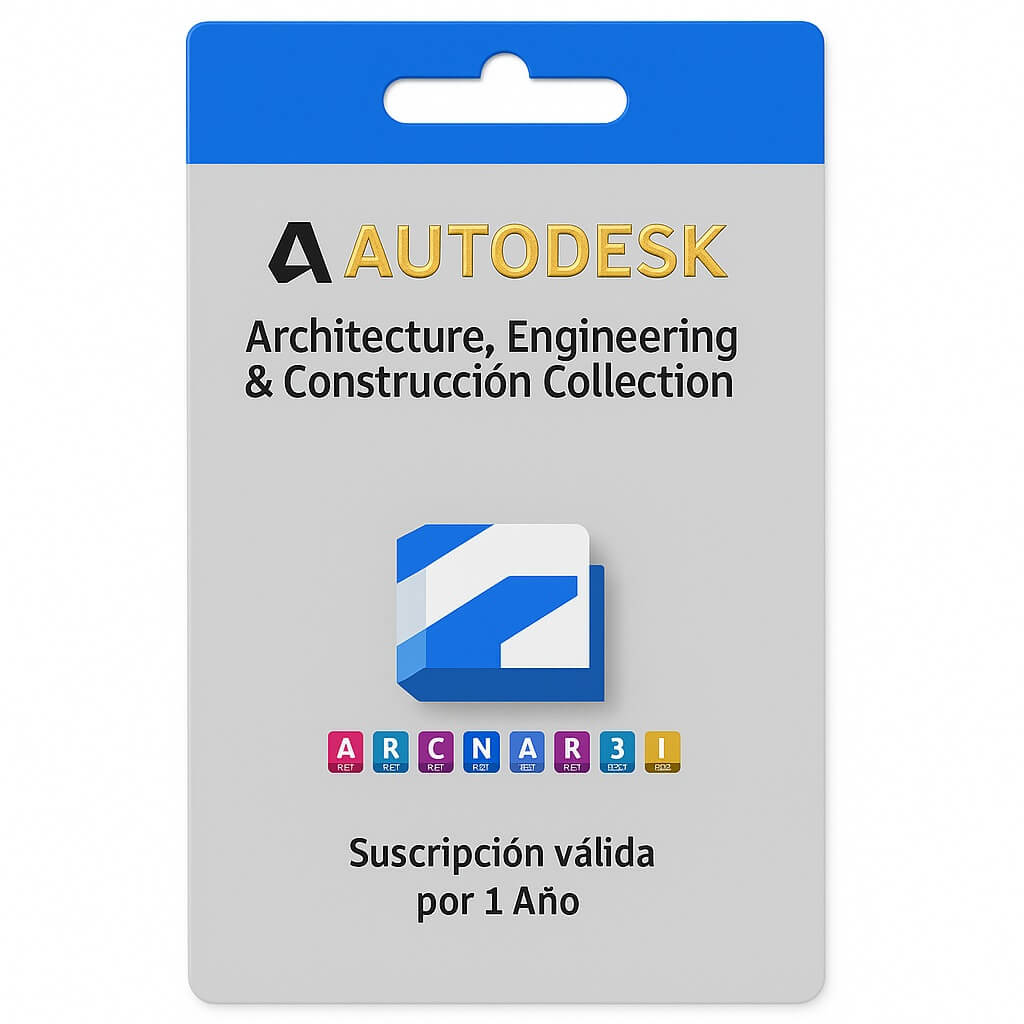 Autodesk AEC Collection 2025 – Suscripción 12 Meses